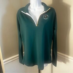 Walter Hagen Womens 125th US Open Oakmont Pullover Top Green Size M‎ (MSRP $80)